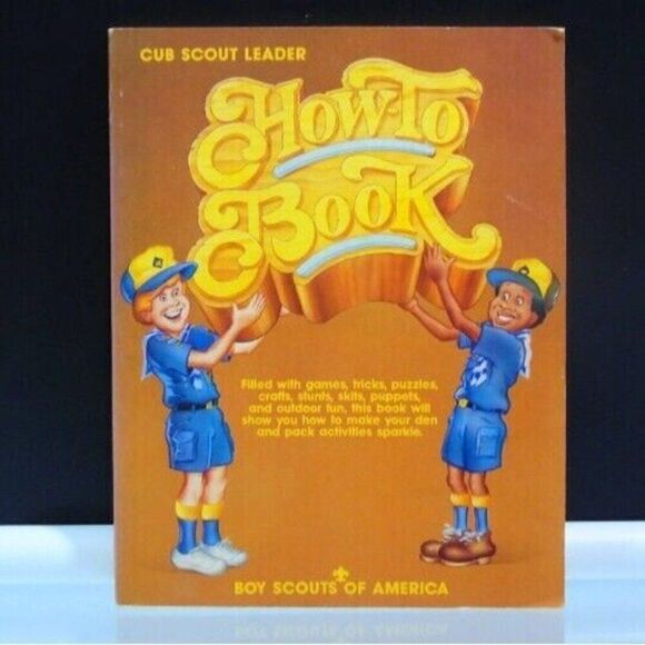 Vintage Boy Scouts of America Book 1988 Cub Scout Leader Activity How to Book - Picture 1 of 9